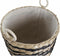 Basket spelset DKD Home Decor Polyester Koloniaal Vezel (38 x 38 x 36 cm)