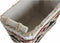 Basket spelset DKD Home Decor Polyester Koloniaal Vezel (39 x 27 x 24 cm)