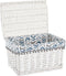 Basket spelset DKD Home Decor Polyester vlechtwerk (45 x 35 x 30 cm)