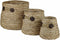 Basket spelset DKD Home Decor Zeegras (30 x 30 x 28 cm)