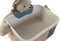 Basket spelset Home ESPRIT Groen Natuurlijk 40 x 32 x 27 cm (2 Onderdelen)
