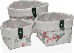 Basket spelset Versa Acebo Textiel 14 x 14 x 14 cm