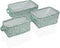 Basket spelset Versa Bellis Textiel 18 x 14 x 28 cm 28 x 18 x 14 cm