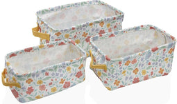 Basket spelset Versa Flandes Textiel 18 x 14 x 28 cm 28 x 18 x 14 cm