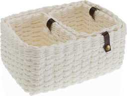 Basket spelset Versa Wit Papier 19 x 12 x 26 cm