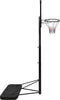Basketbalstandaard 256-361 cm polycarbonaat transparant