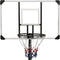 Basketbalstandaard 256-361 cm polycarbonaat transparant