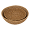 Baskets Farro, set of 2 Brown / Sea Grass