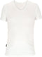 Basset Dames/Heren Bamboe T Shirt V Hals Wit