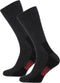 Basset Wollen Thermo Werksokken 2-Pack - Antraciet - Maat: 47-50