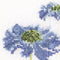 Thea Gouverneur - Borduurpakket met telpatroon - 3085A - Voorgesorteerde DMC Garens - 6 Bloemportretten - Aida - 6 cm x 17 cm - DIY Kit