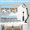 Loeplamp Vergrootglas - 3x en 10x vergroting - Verlichting met 38 LEDs - Tafelklem