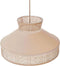 BATALI - Hanglamp - Beige/Naturel - Rotan