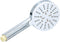 Bath & Shower Douchekop - 5 Standen - Kalkwerend - Ø 11 cm