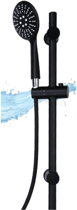 Bath & Shower Doucheset - Douchekop met Handdouche met Slang - Zwart
