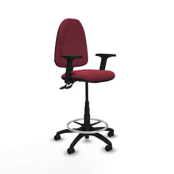 Piqueras y Crespo B2D01RP - Bureaustoel - Hoogteverstelbaar met armleuning - Kastanjebruin