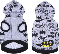 BATMAN - Honden Hoodie - XXS (Lengte 22cm - Borst 34-42cm)