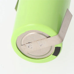 Batterij 2 / 3AA NiMH-batterij met soldeerplaatje Z-vorm 650mAh