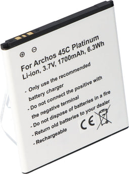 Batterij alleen geschikt voor de Archos 45C Platinum-batterij AC45CPL