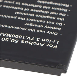 Batterij alleen geschikt voor de Archos 50, 50 Platinum-batterij AC50PL