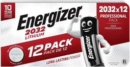 Batterij energizer cr2032 lithium 12st