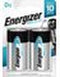 Batterij energizer max plus d alkaline 2st