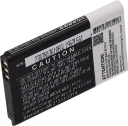 Batterij geschikt voor babyfoon Motorola Ease 34, Ease 35, Ease 44, vervangt de Motorola VT533450 batterij, 3,7V 1150mAh