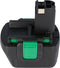 Batterij geschikt voor Bosch 2067335275, 2607335374, 12V NiMH 2.4Ah