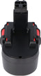 Batterij geschikt voor Bosch GSR 18VE-2, 2607335266, 2607335278, 1.4Ah