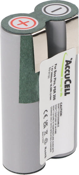 Batterij geschikt voor Bosch Piro batterij PSR 200 Li-ion 7,2-7,4 volt 2600 mAh 19,3 Wh