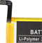 Batterij geschikt voor BQ Aquaris X, BQ 3100 batterij Li-ion, 3.8V, 3100mAh afmetingen 70.7 x 61.6 x 4.0mm