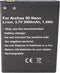 Batterij geschikt voor de Archos AC50NE batterij Archos 50 Neon