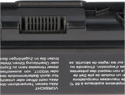 Batterij geschikt voor de batterij Dell XPS M1730, 312-0680, HG307, WG317