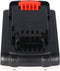 Batterij geschikt voor de Black & Decker BL1518L batterij BL1518L, BL1518-XJ