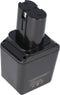 Batterij geschikt voor de Bosch batterij 2 607 300 002 vlakke zijde, oude versie 9,6 volt 2000 mAh