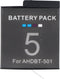 Batterij geschikt voor de GoPro Hero 5 batterij AABAT-001 Li-Ion 3.85 volt