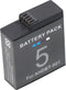 Batterij geschikt voor de GoPro Hero 5 batterij AABAT-001 Li-Ion 3.85 volt