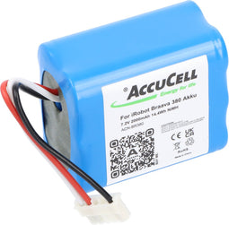 Batterij geschikt voor de iRobot Braava 380 batterij, 4409709, GPRHC202N026, 11003067-00, BY51401161351 2000mAh