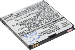Batterij geschikt voor de Medion Life P4012-batterij met 3,7 volt en 1500 mAh
