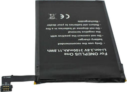 Batterij geschikt voor de ONEPLUS One batterij A0001, One, BLP571 batterij