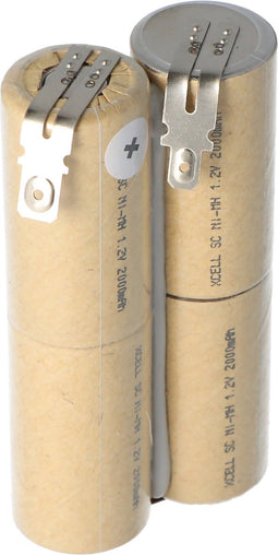 Batterij geschikt voor de Philips Electric Sweeper FC6125 batterij met 4,8 mm en 6,3 mm