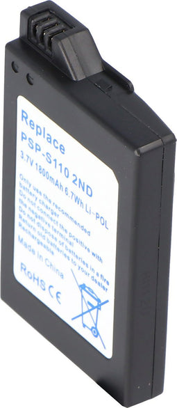 Batterij geschikt voor de PSP-S110 batterij, SONY PSP 2E GENERATIE