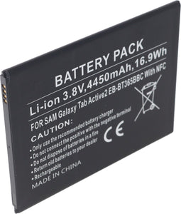 Batterij geschikt voor de Samsung Galaxy Tab Actieve batterij SM-T365, EB-BT365BBU