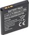 Batterij geschikt voor de Sony Ericsson BST-38 batterij