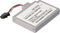 Batterij geschikt voor de Wii U GamePad-batterij WUP-012, WUP-010, Wii U