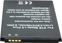 Batterij geschikt voor de ZTE Blade L5 Plus batterij Li3821T43P3h745741