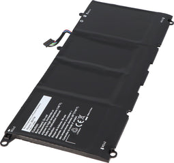 Batterij geschikt voor Dell XPS 13 9343, Li-Polymer, 7.6V, 7370mAh, 56Wh, ingebouwd, zonder gereedschap