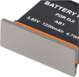 Batterij geschikt voor DJI Osmo Action, Li-ion, 3.85V, 1220mAh, 4.7Wh