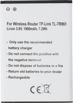 Batterij geschikt voor draadloze router TP-Link TL-TR961 batterij TBL-55A2550