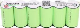 Batterij geschikt voor Gardena ACCU90 batterij, ACCU 90 batterij 2,8 mm, 4,8 mm